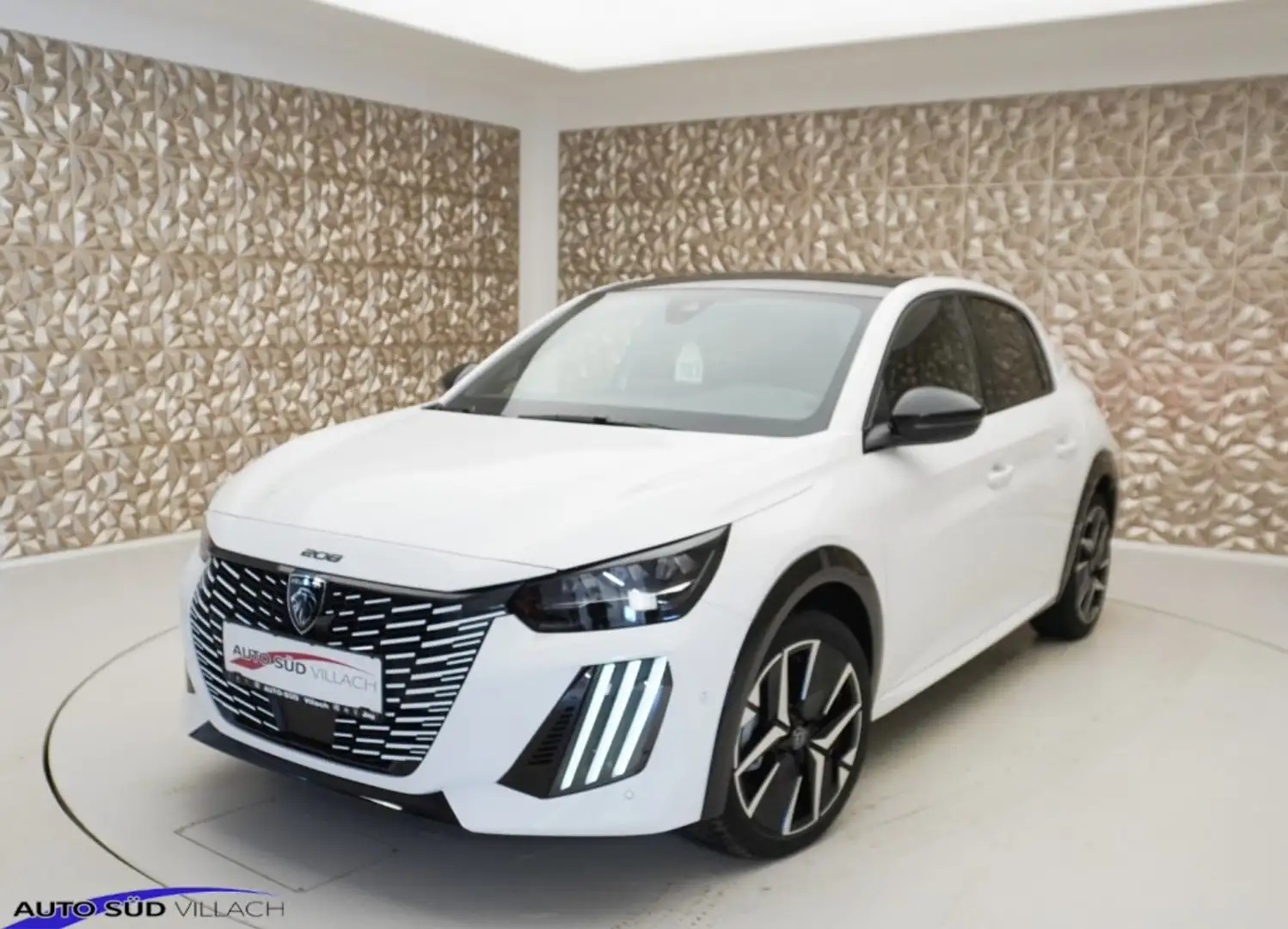 Peugeot 208 E-208 GT Elektromotor 156 (Batterie 54kWh) Weiß - 1