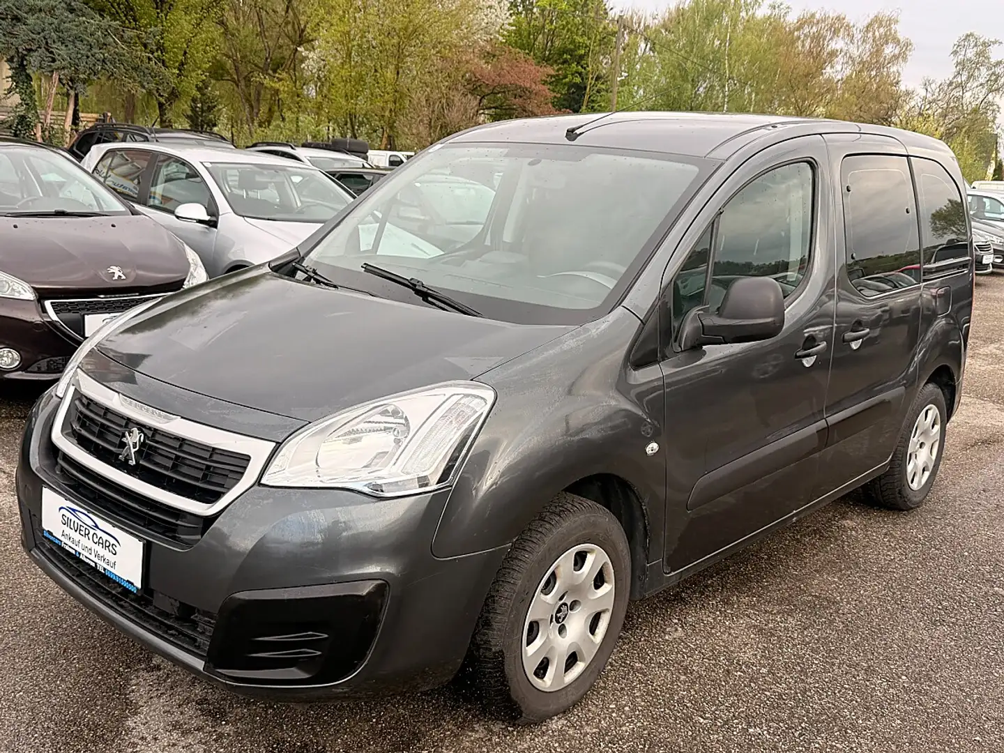 Peugeot Partner Tepee Active 1,6 BHDI 100 S&S Grau - 1