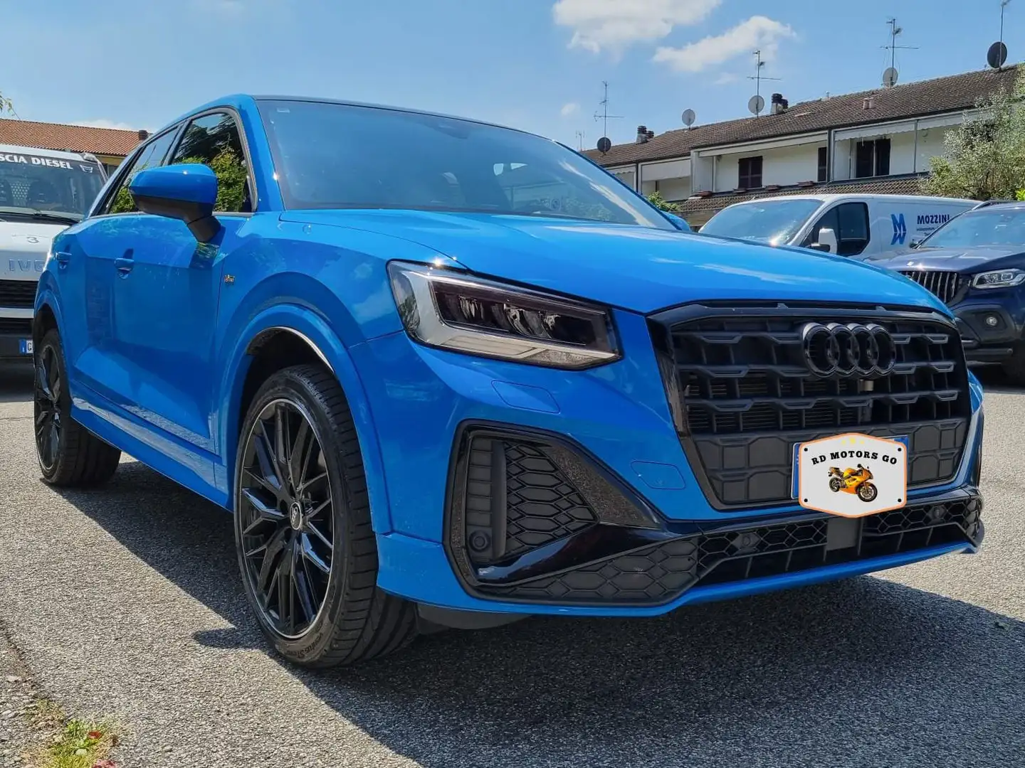 Audi Q2 Q2 I 2021 35 1.5 tfsi S line edition s-tronic Azul - 1