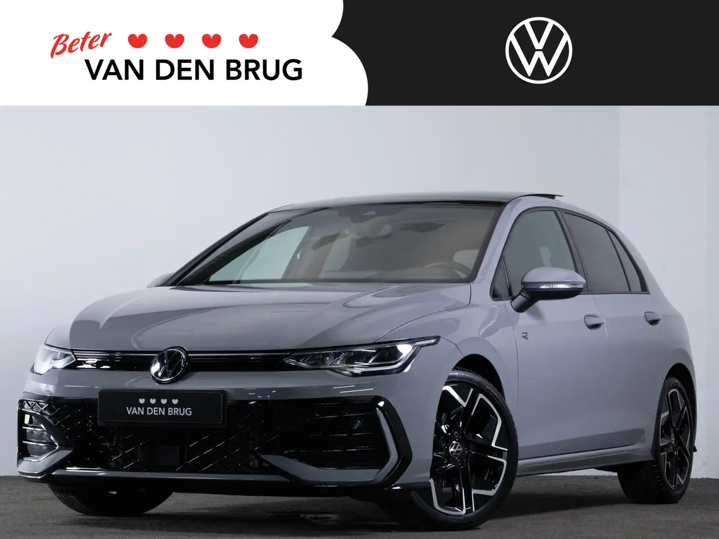 Volkswagen Golf R-Line 1.5 eTSI 150 pk Automaat | LED | Panoramada Gris - 1