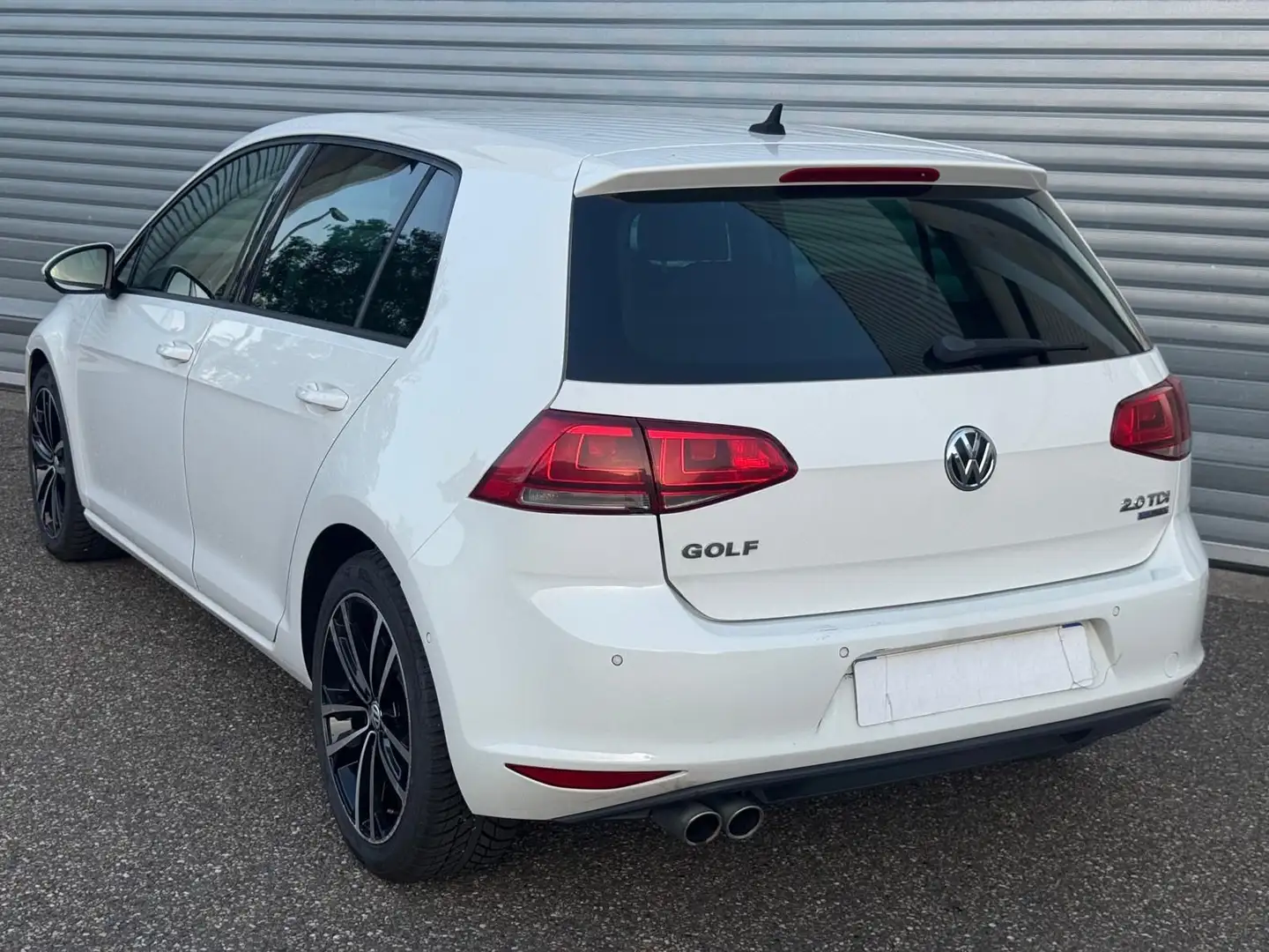 Volkswagen Golf VII Lim. Highline BMT Automatik Leder** Wit - 2