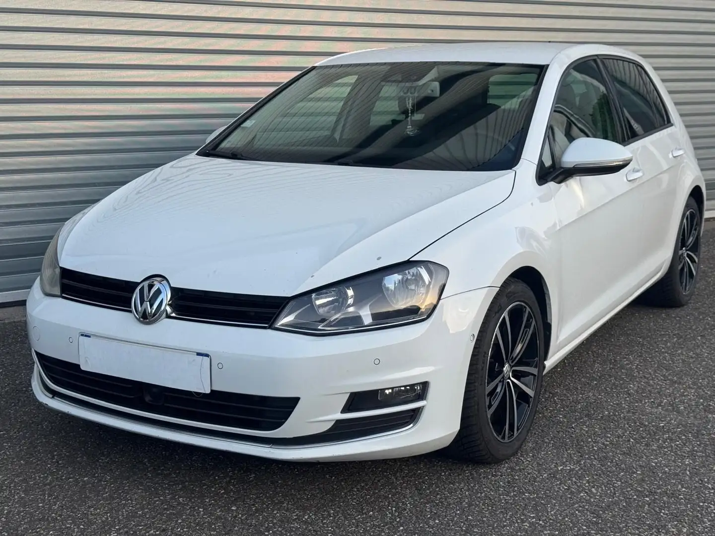 Volkswagen Golf VII Lim. Highline BMT Automatik Leder** Wit - 1