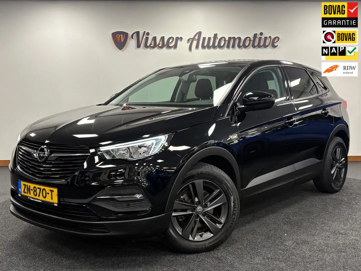Opel Grandland X 1.2 Turbo *120 Jaar Edition*Automaat*Pano*Camera*P Noir - 1