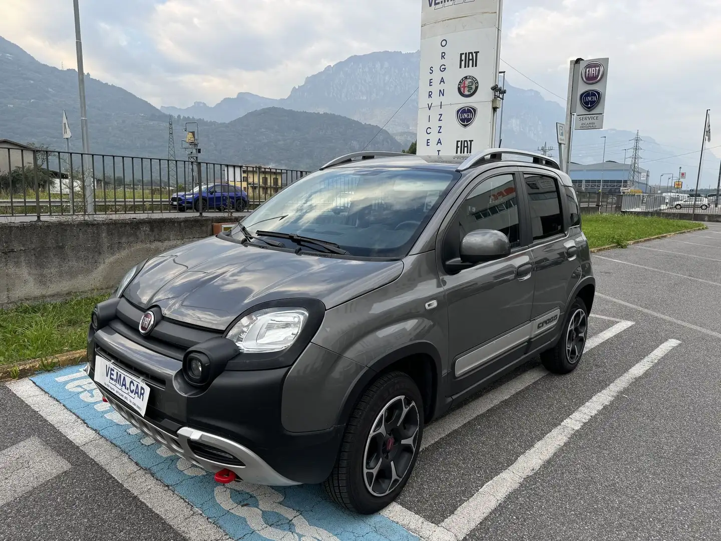 Fiat Panda Cross 0.9 bz 4x4-CARPLAY - SOLO KM 45300!!NEOP Grigio - 1