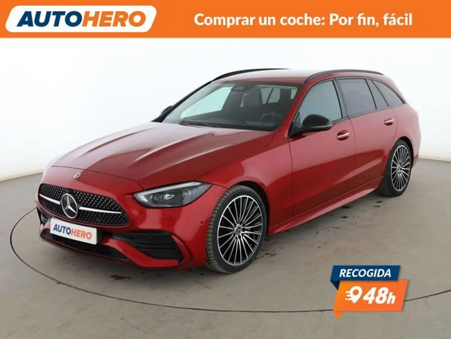 Mercedes-Benz C 220 d Mild-Hybrid Estate Rojo - 1