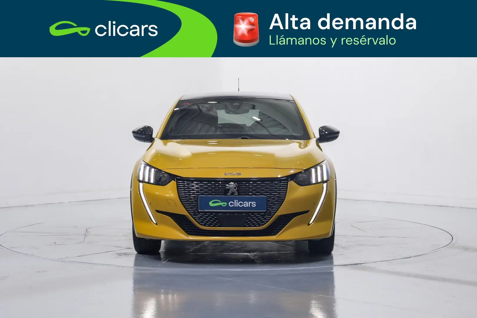 Peugeot 208 1.2 Puretech S&S GT Line EAT8 130 Amarillo - 2