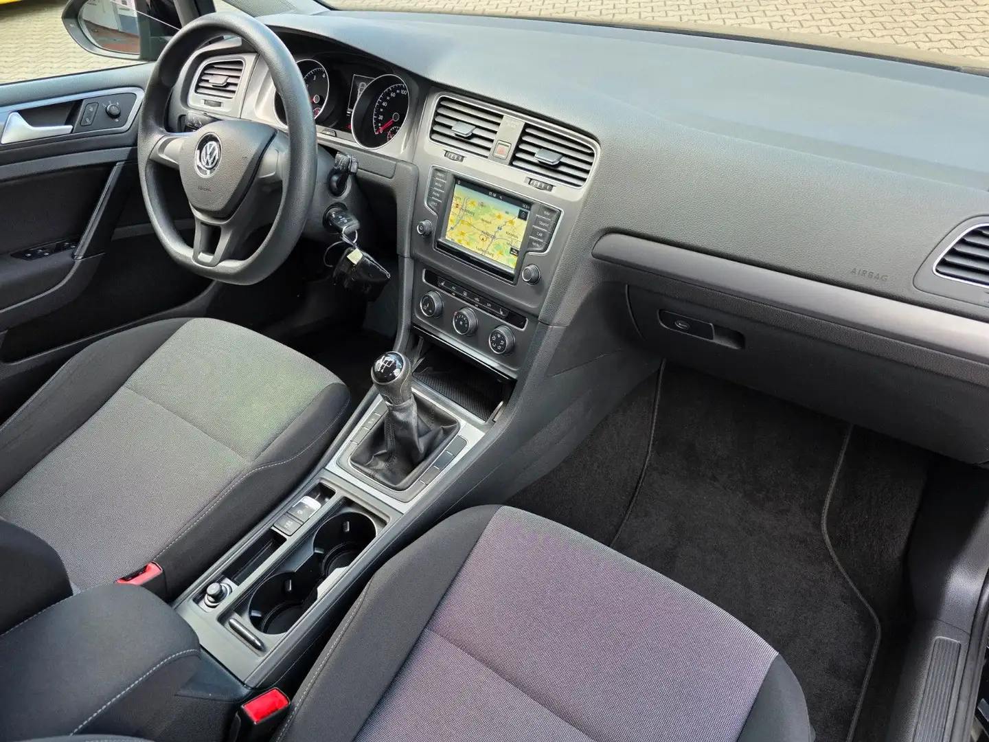 Volkswagen Golf VII Lim. 1.2 TSI Klima/LM/Navi/EU6 Noir - 2