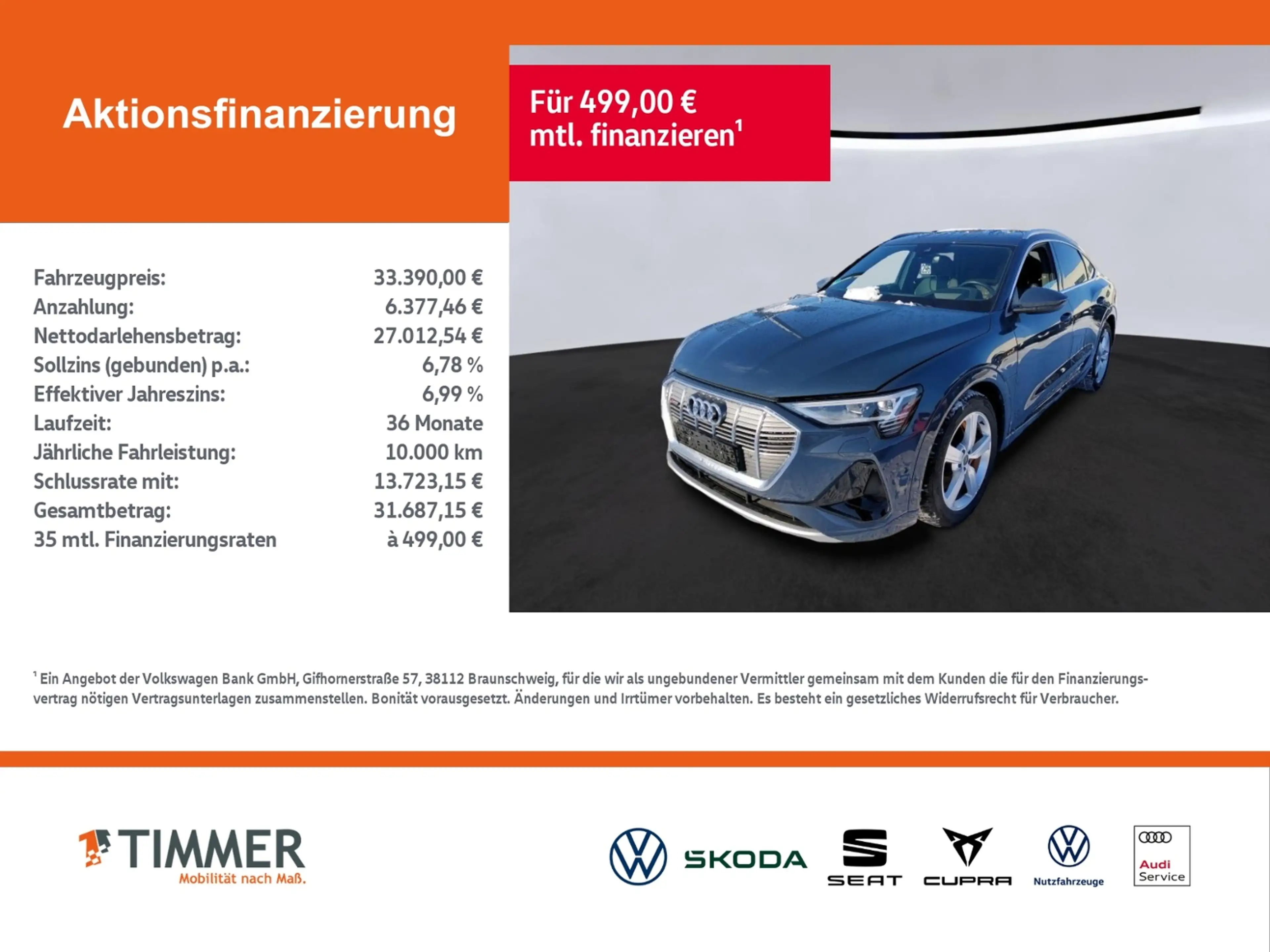 Audi e-tron Sportback 50 QUATTRO 68 kWh S-LINE +AHK +MATRIX + — photo 2