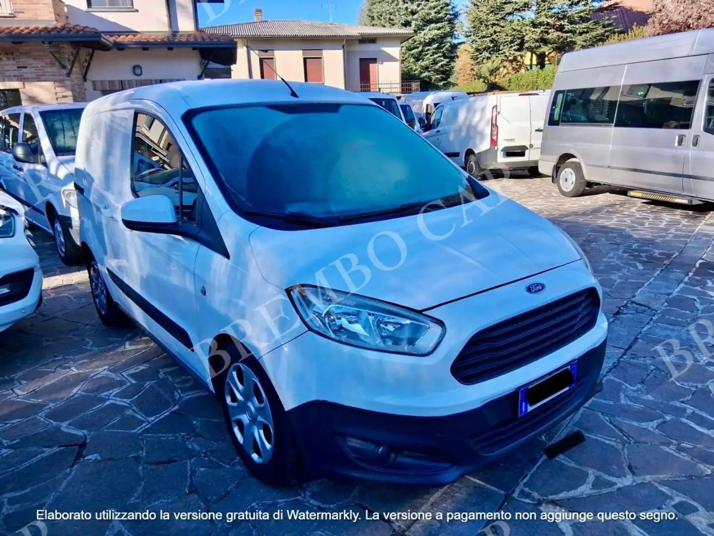 Ford Transit Courier 1.5 TDCi 75CV Van Trend Bianco - 2