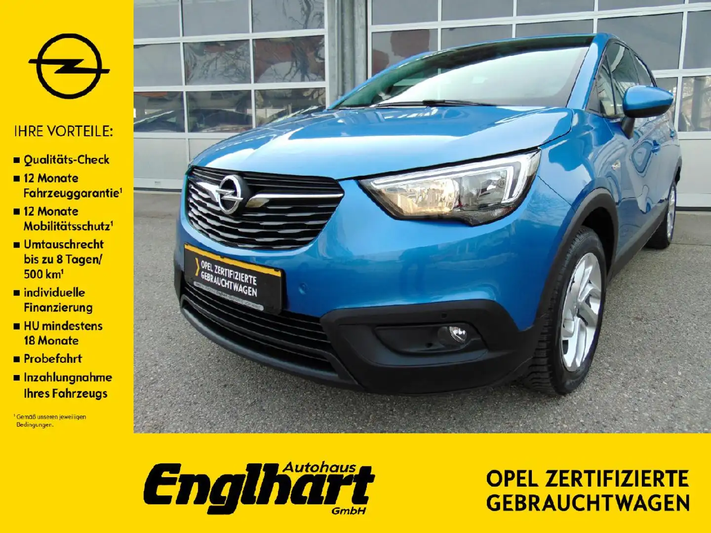 Opel Crossland X Crossland 1.2 Turbo Edition Blau - 1