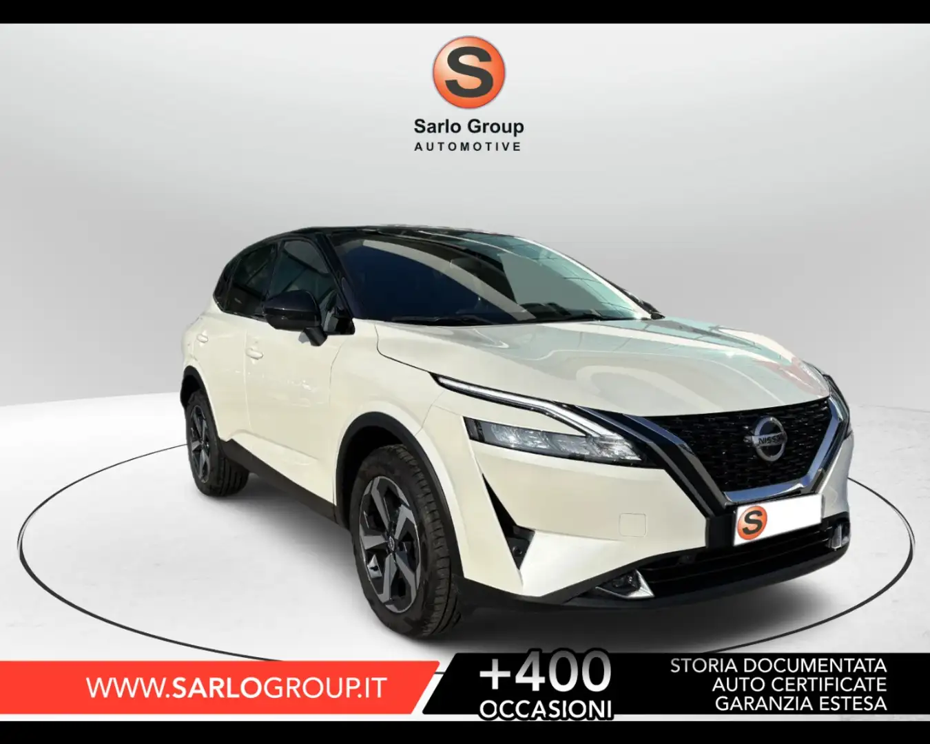Nissan Qashqai MHEV 140 CV N-Connecta Bianco - 1