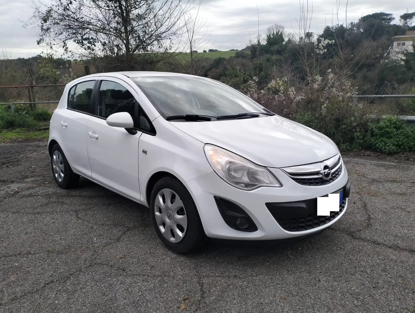 Opel Corsa Corsa IV 2014 5p 1.2 Ecotec 85cv Autom. Perfetta Bianco - 1