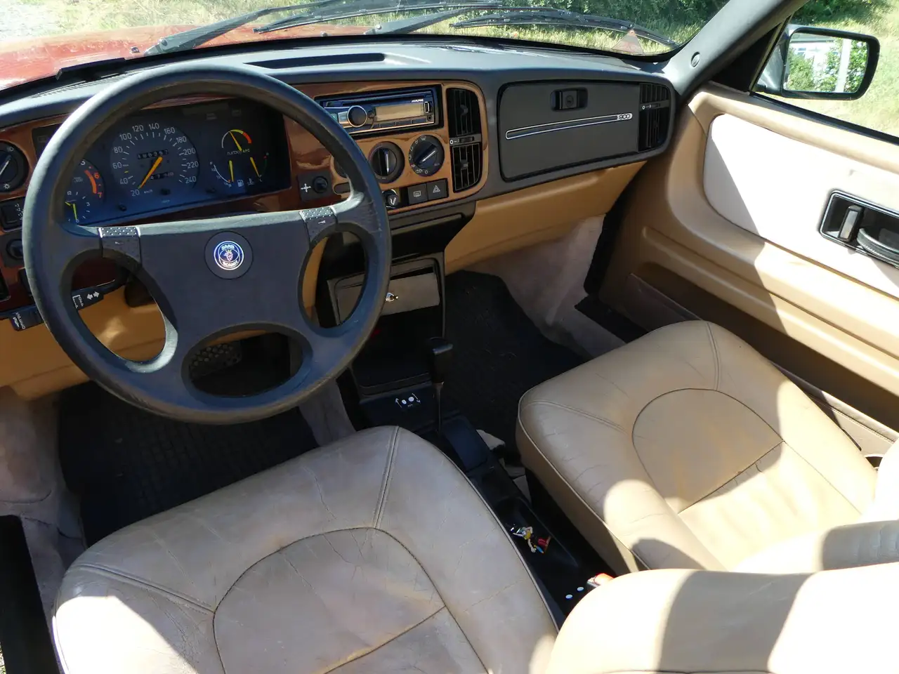 SAAB 900 cabriolet turbo de 1990, foto 3