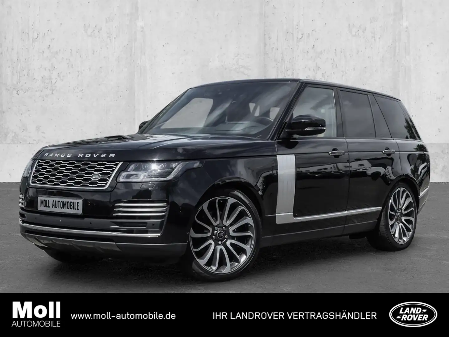 Land Rover Range Rover Autobiography 5.0 P525 HUD Luftfederung AD Niveau Zwart - 1