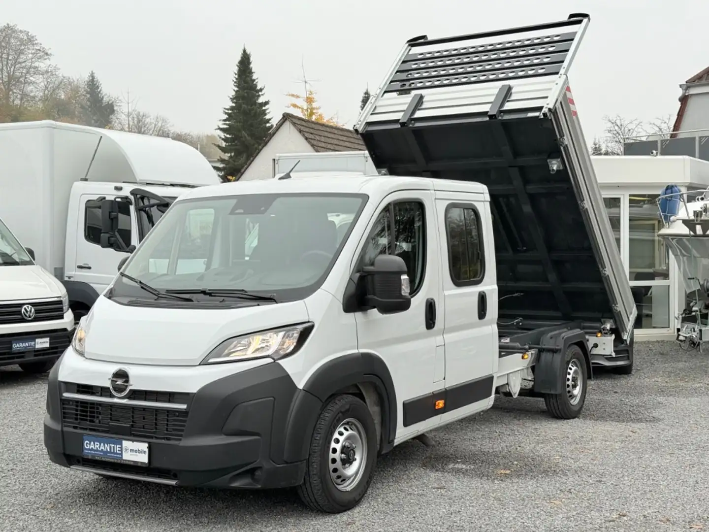 Opel Movano MOVANO DoKa DREISEITENKIPPER AUT. KLIMA NAVI AHK Blanco - 1