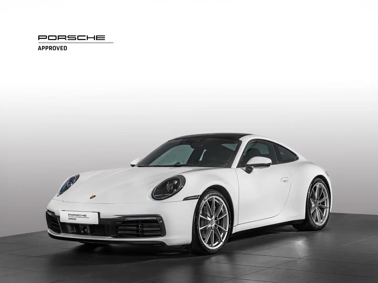 Porsche 992 Coupe-Iva esposta-SPORT CHRONO-SCARICO-TETTO-BOSE Blanc - 1