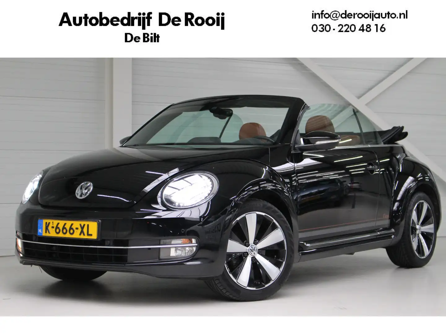 Volkswagen Beetle Cabriolet 1.2 TSI DSG CUP Android Auto / Apple Car Negro - 1