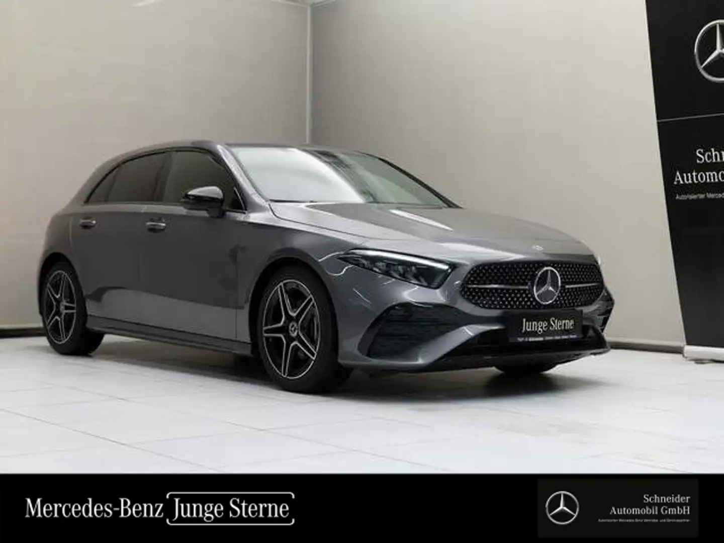 Mercedes-Benz A 180 d Kompaktlimousine SpurW S-Sitz Night Sport Gris - 1