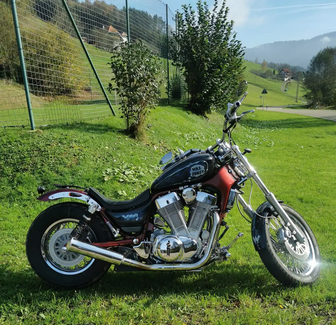 Suzuki VS 1400 Intruder VS 1400, Bobberstyle Noir - 2