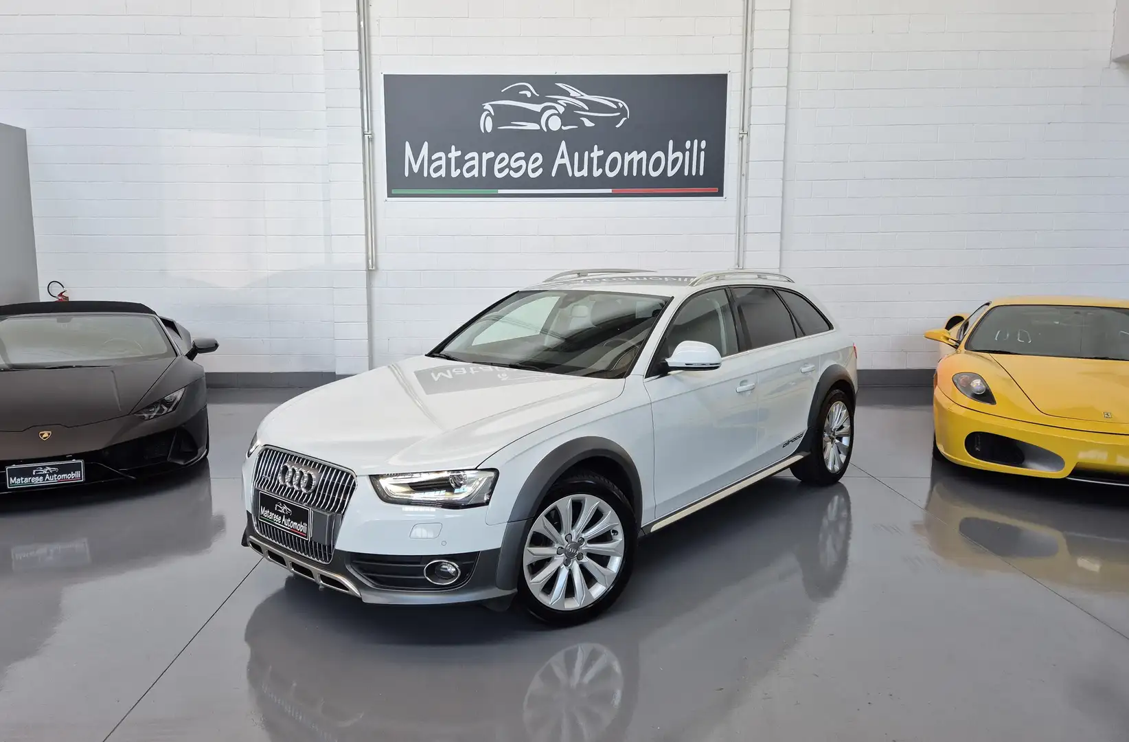 Audi A4 allroad quattro TDI 2.0d 190cv AUTOMATICA TAGLIANDI AUDI Blanc - 1
