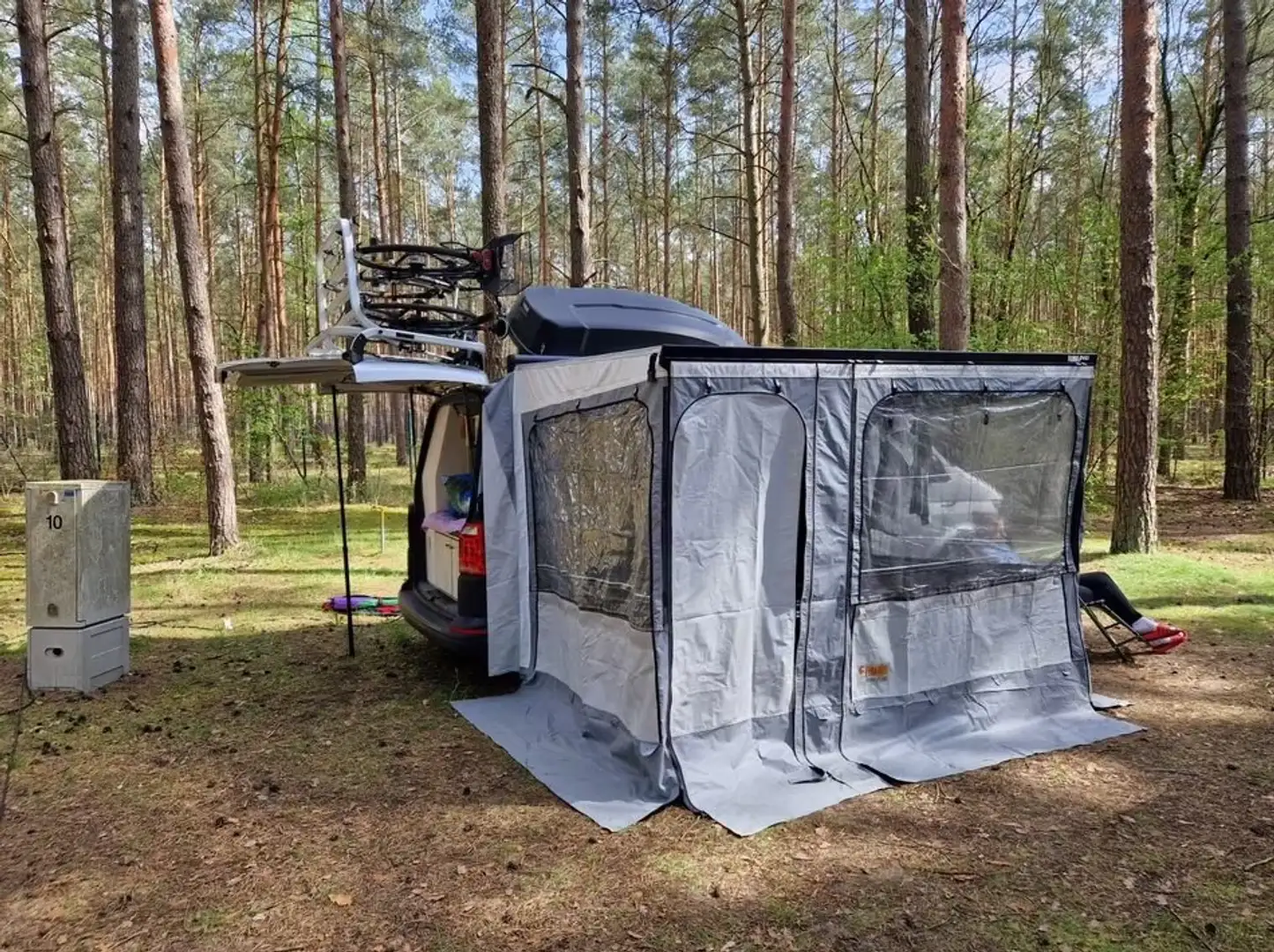 Volkswagen T6 Transporter Camper Argent - 1