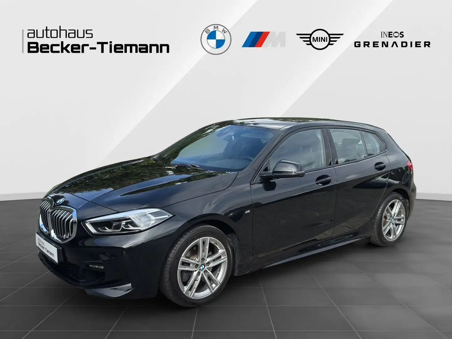 BMW 118 d M Sport/Aut./LivePro/CarPlay/LED/Tempomat/PDC Noir - 1