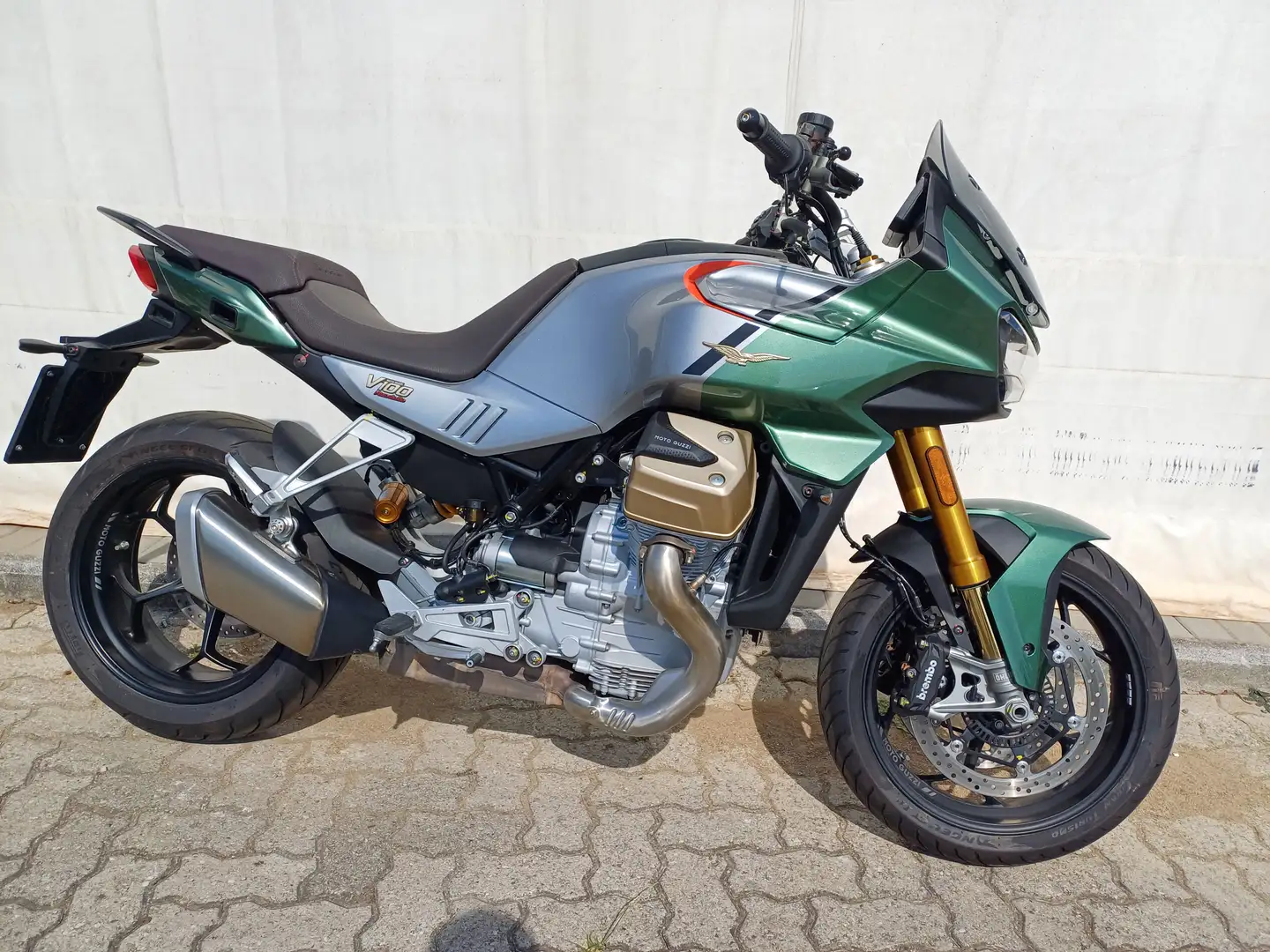 Moto Guzzi V 100 mandello s Zielony - 2