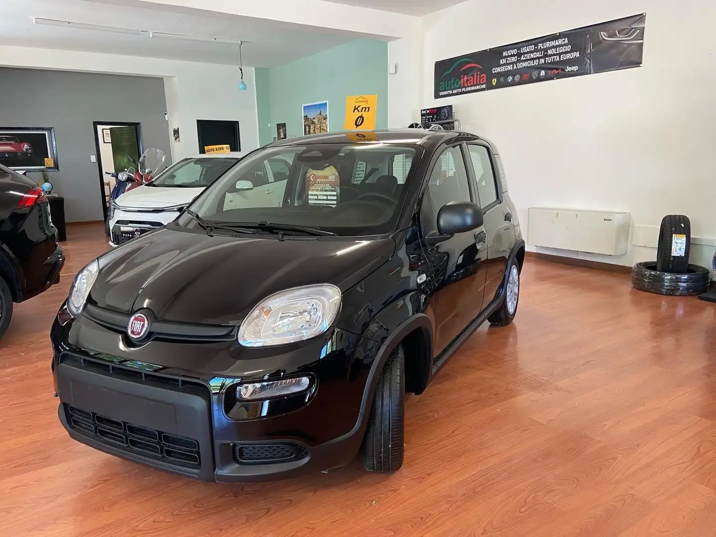 Fiat Panda Panda 1.0 firefly hybrid s Nero - 1