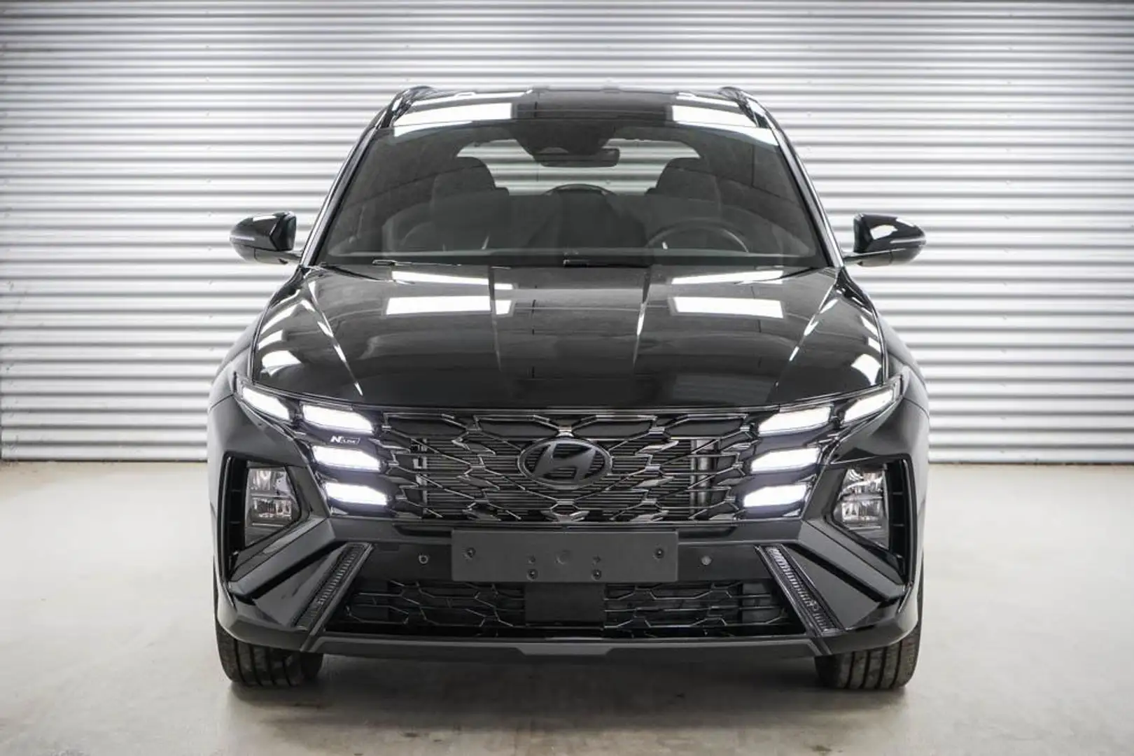 Hyundai TUCSON 1,6 T-GDi DCT N-Line - LAGER 110 kW (150 PS), A... Schwarz - 2