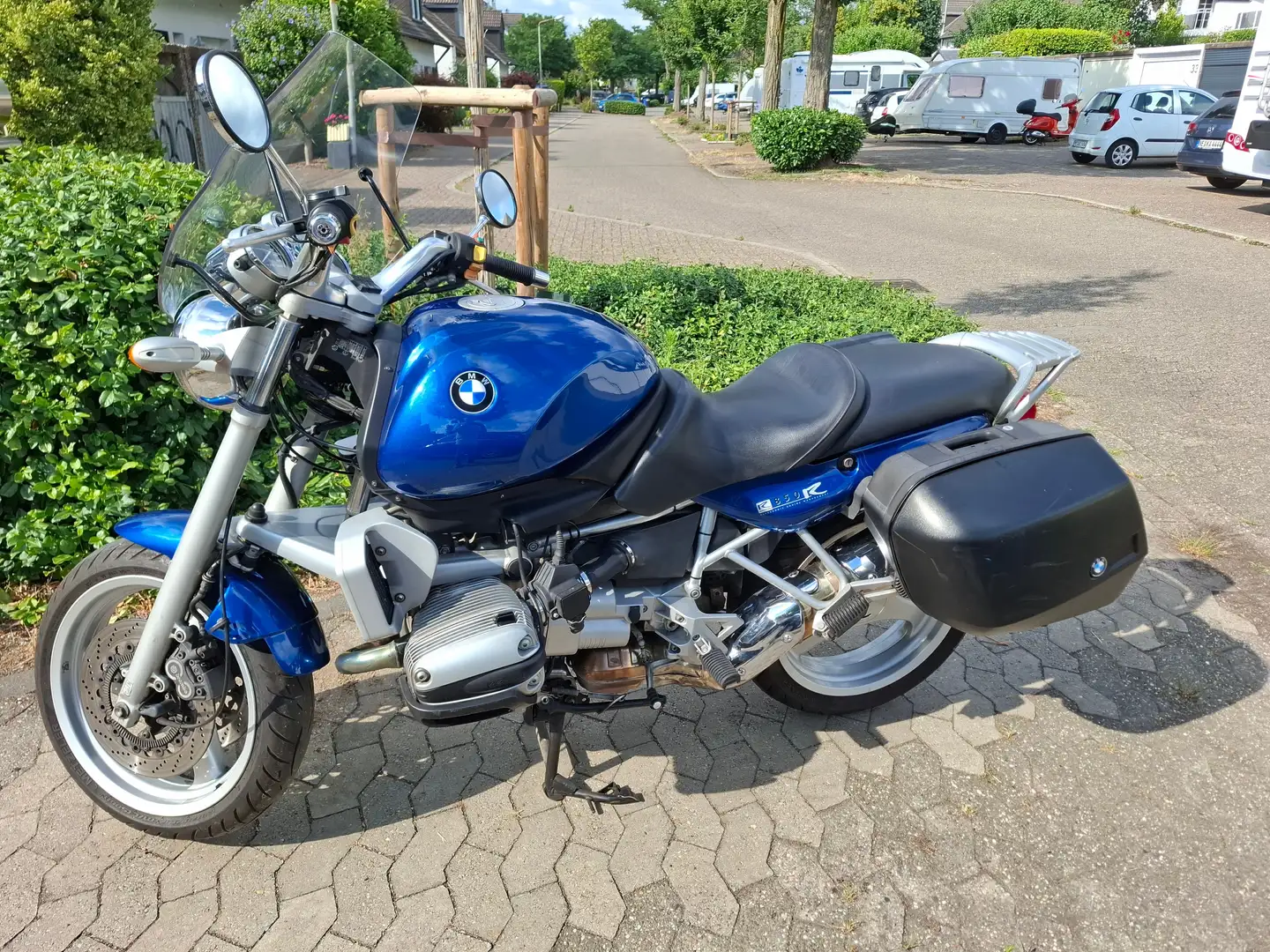 BMW R 850 R gepflegter Youngtimer Bleu - 1