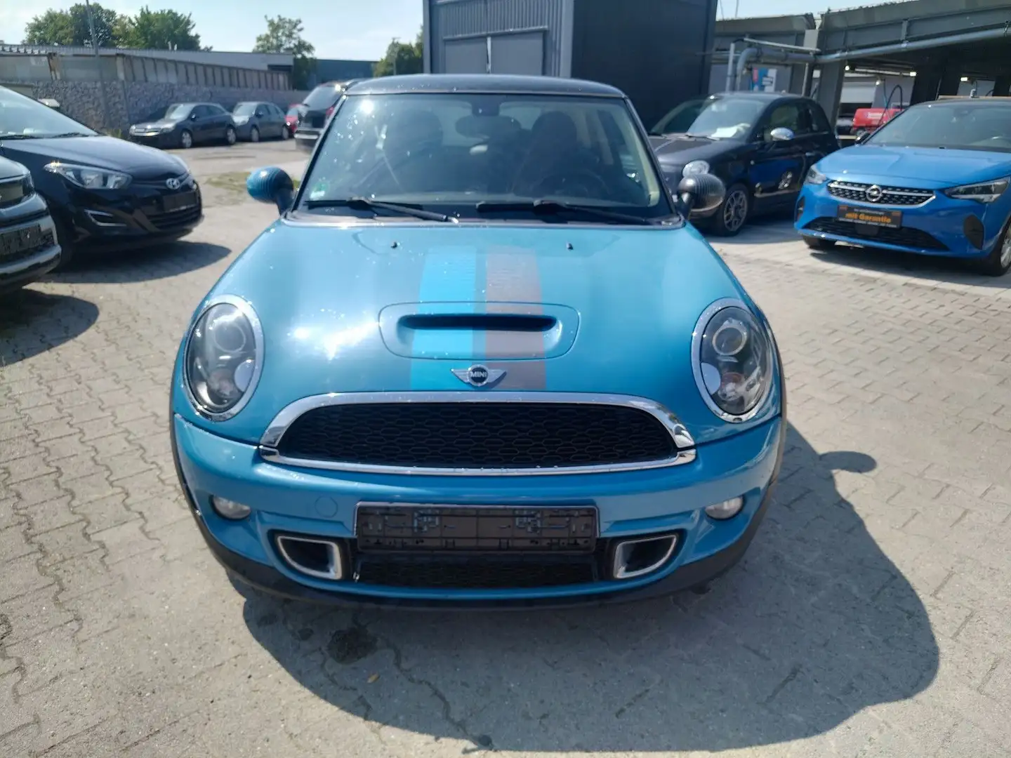 MINI Cooper S +135 KW+T.LEDER+PANO+SHZ+XENON+S.DACH Blau - 2