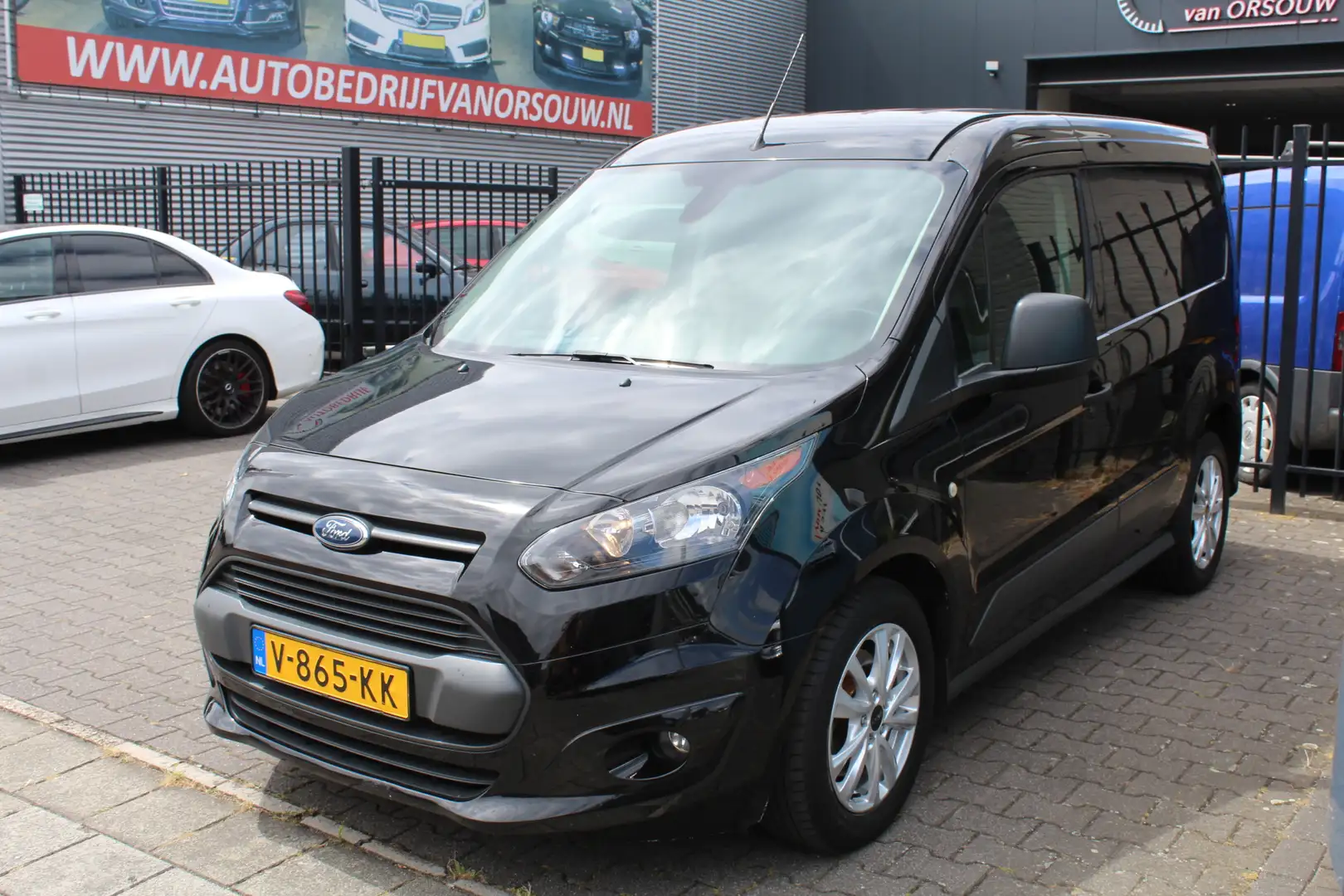 Ford Transit Connect 1.5 TDCI L1 3 Pers Navigatie Camera Airco Pdc Crui Noir - 2