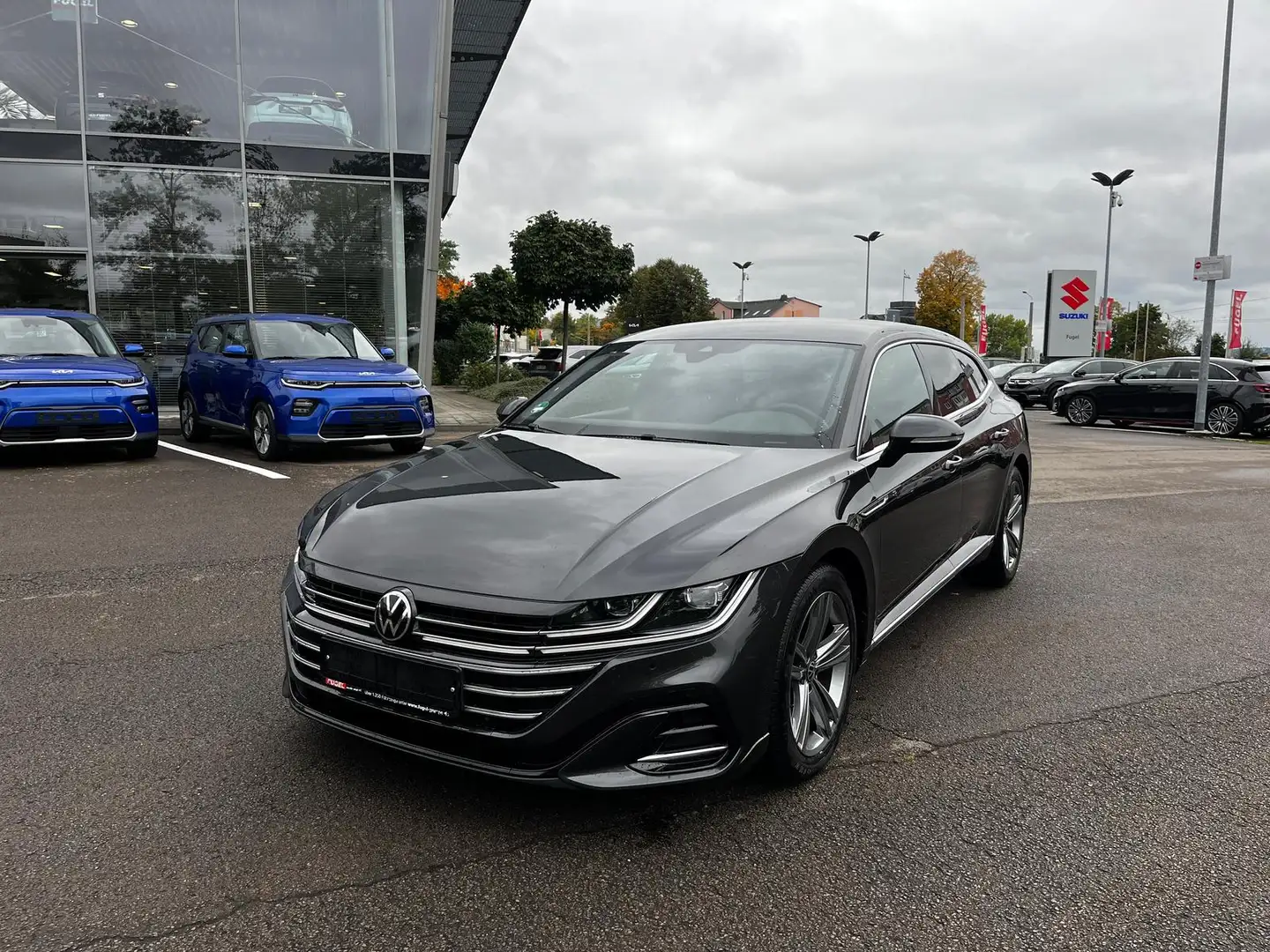 Volkswagen Arteon SB 2.0 TDI DSG R-Line Matrix|AHK|ACC|Navi Grau - 2
