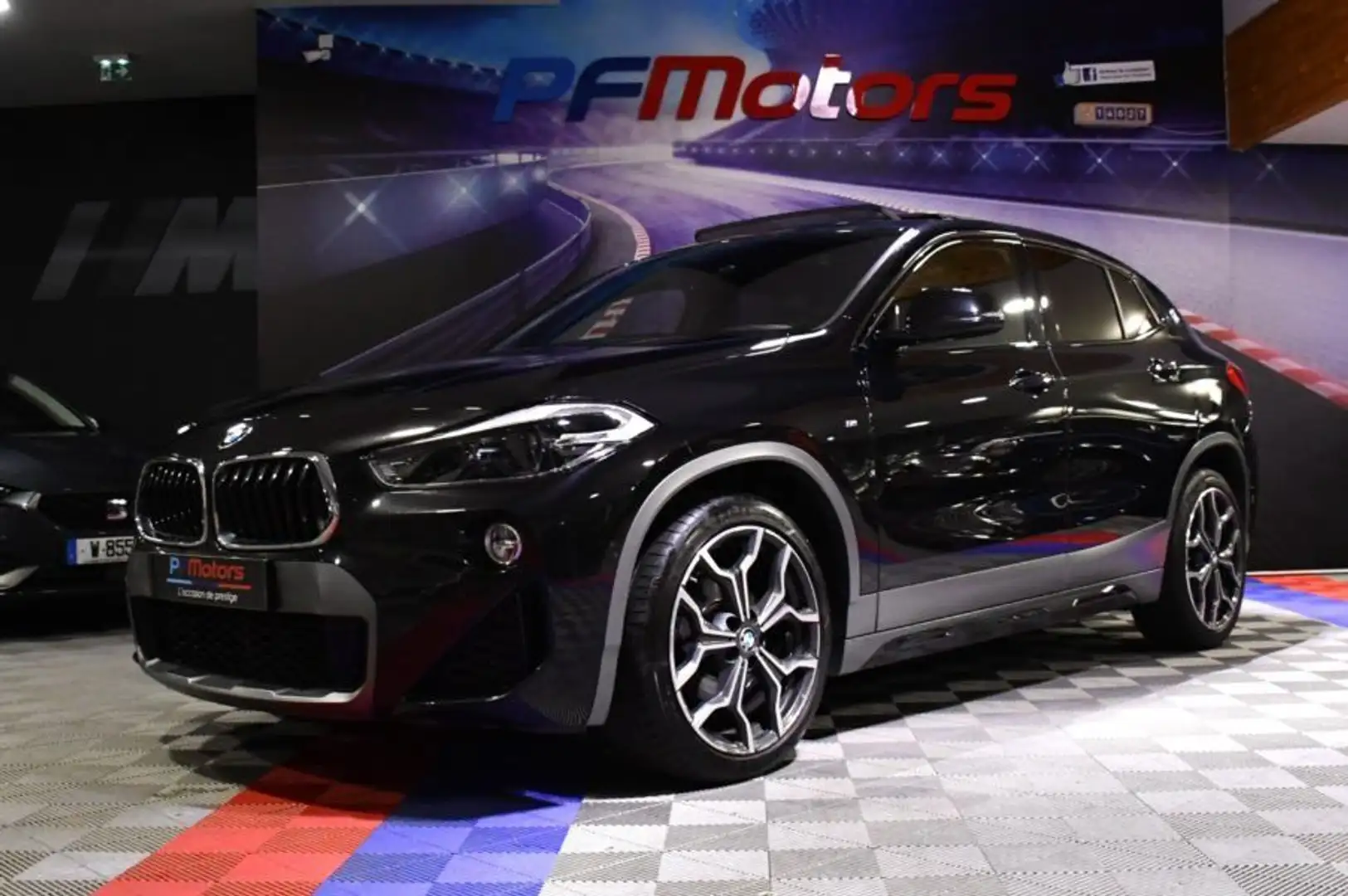 BMW X2 18D X-Drive 2.0 150 M Sport GPS Sièges BAQUETS M S Noir - 1