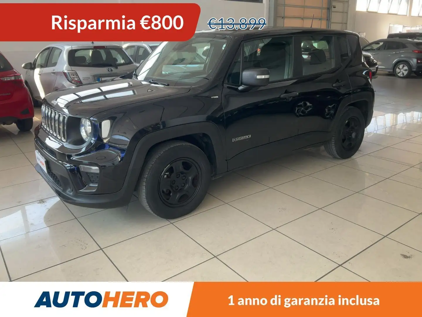 Jeep Renegade 1.0 TGDi Sport Nero - 1