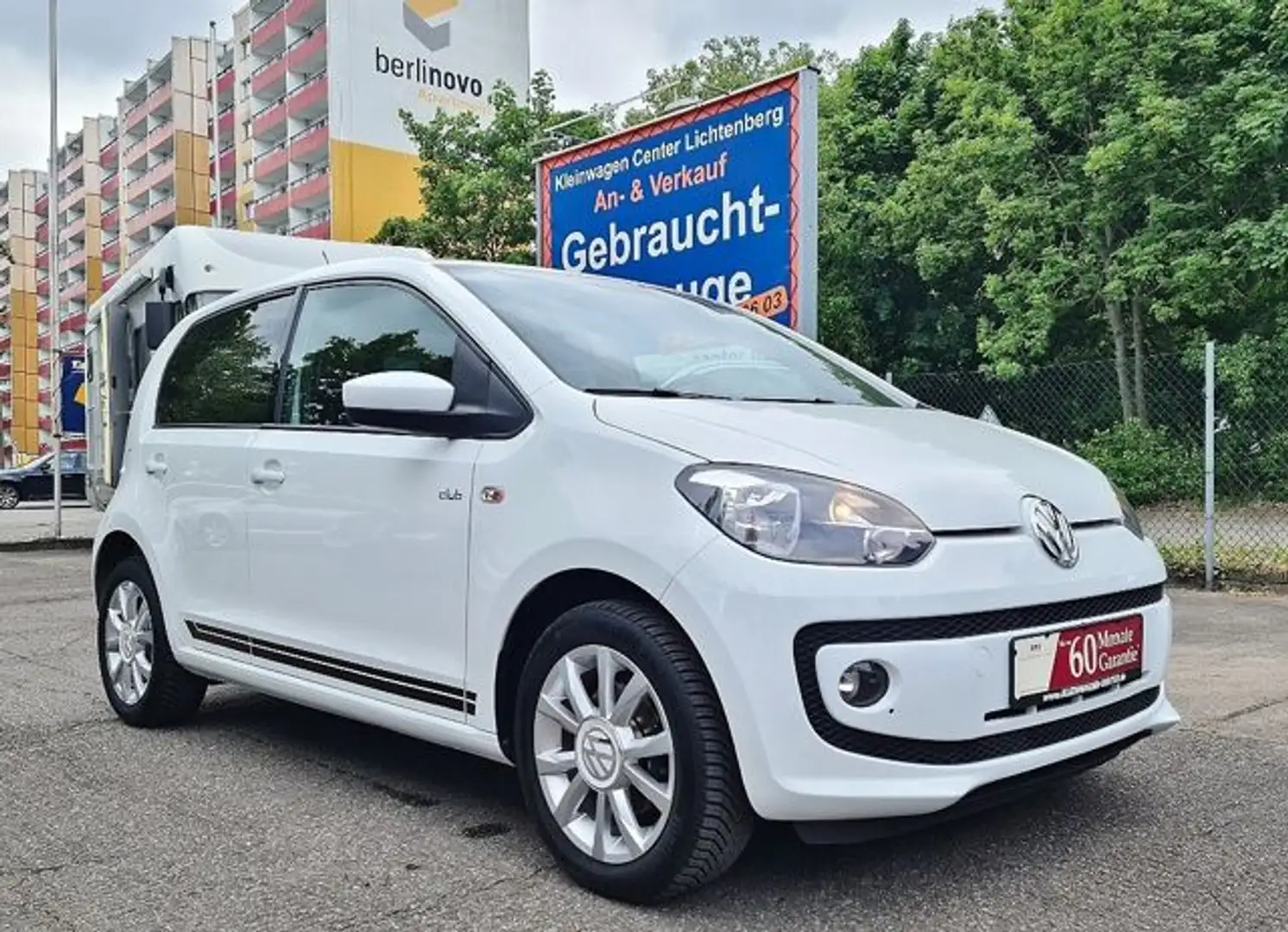 Volkswagen up! Club Automatik/Klima/Sitzh/Navi/Allw. Weiß - 2