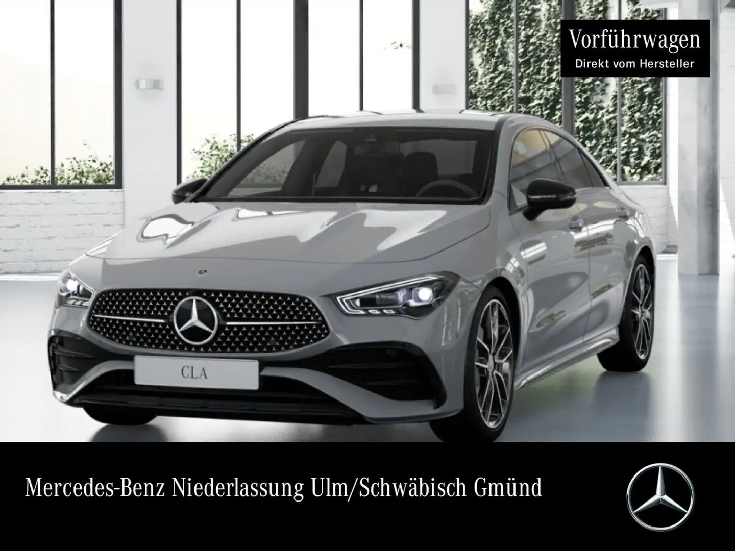 Mercedes-Benz CLA 200 d AMG+NIGHT+MULTIBEAM+KAMERA+8G Gris - 1