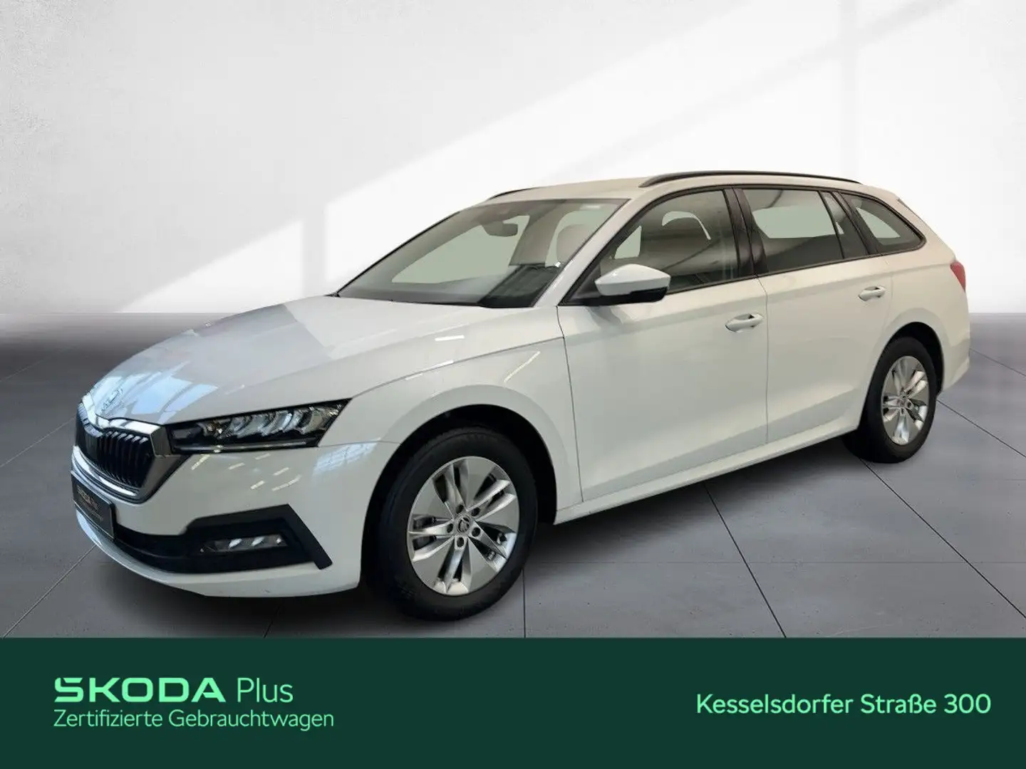 Skoda Octavia Combi Ambition 2.0 TDI Navi Sitzhzg. Weiß - 1