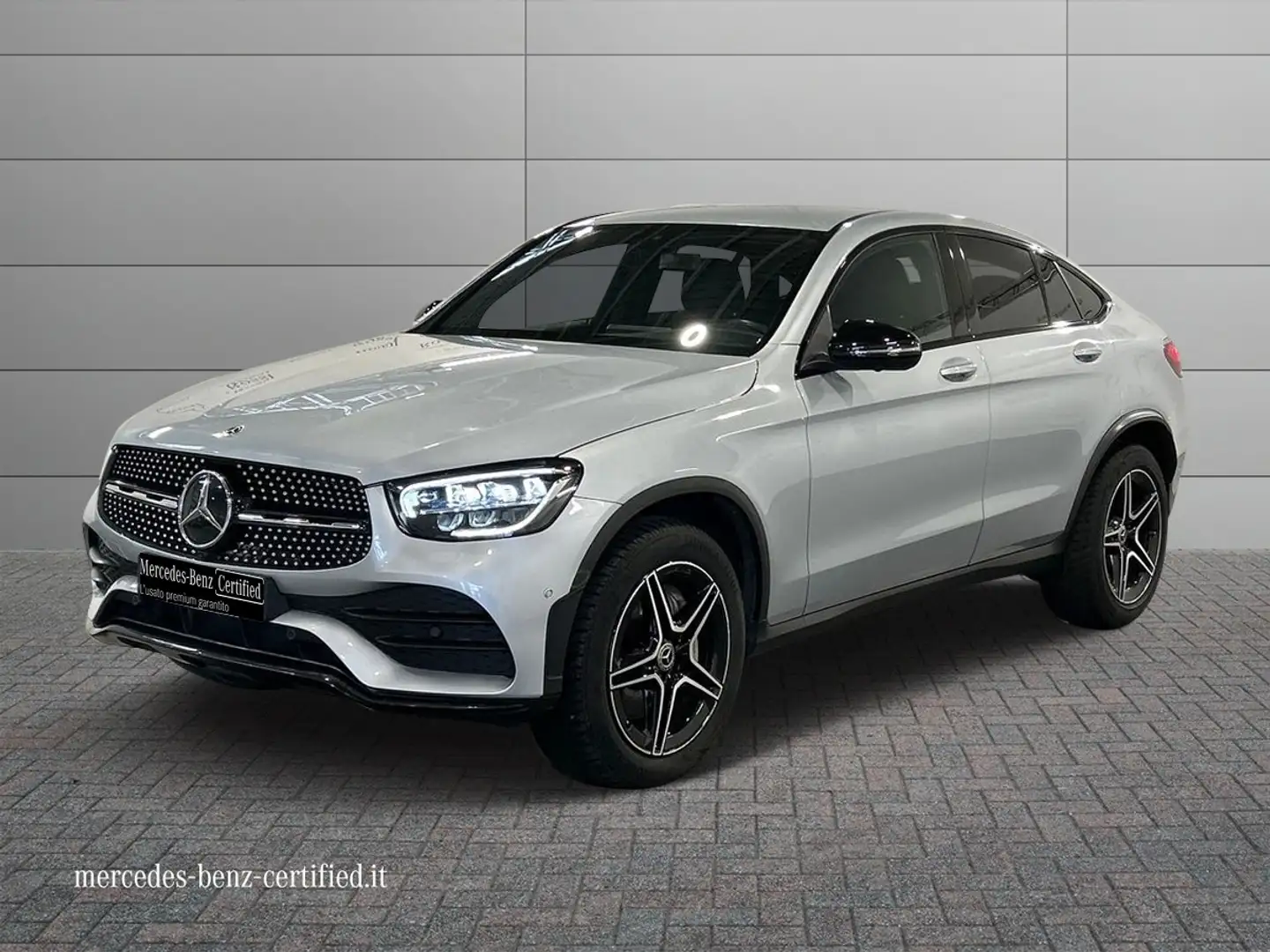 Mercedes-Benz GLC 300 GLC coupe 300 d Premium 4matic auto Argento - 1