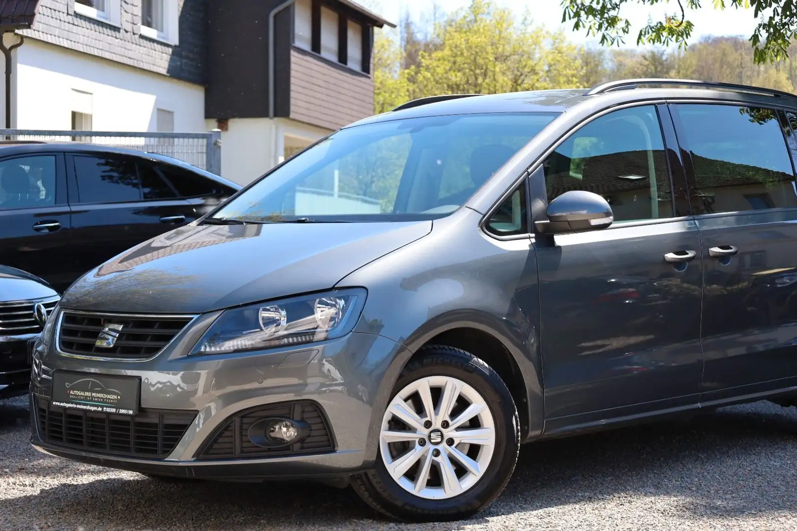 SEAT Alhambra 2.0 TDI DSG Style/7-Sitze/AHK/KAM/SHZ/ Gris - 2