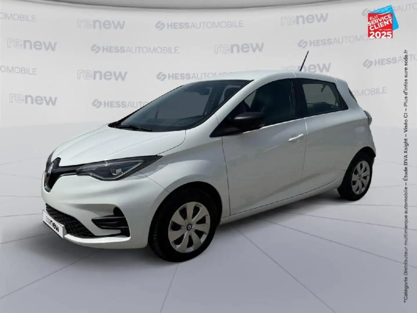 Renault ZOE Life charge normale R110 - 20 Blanc - 1