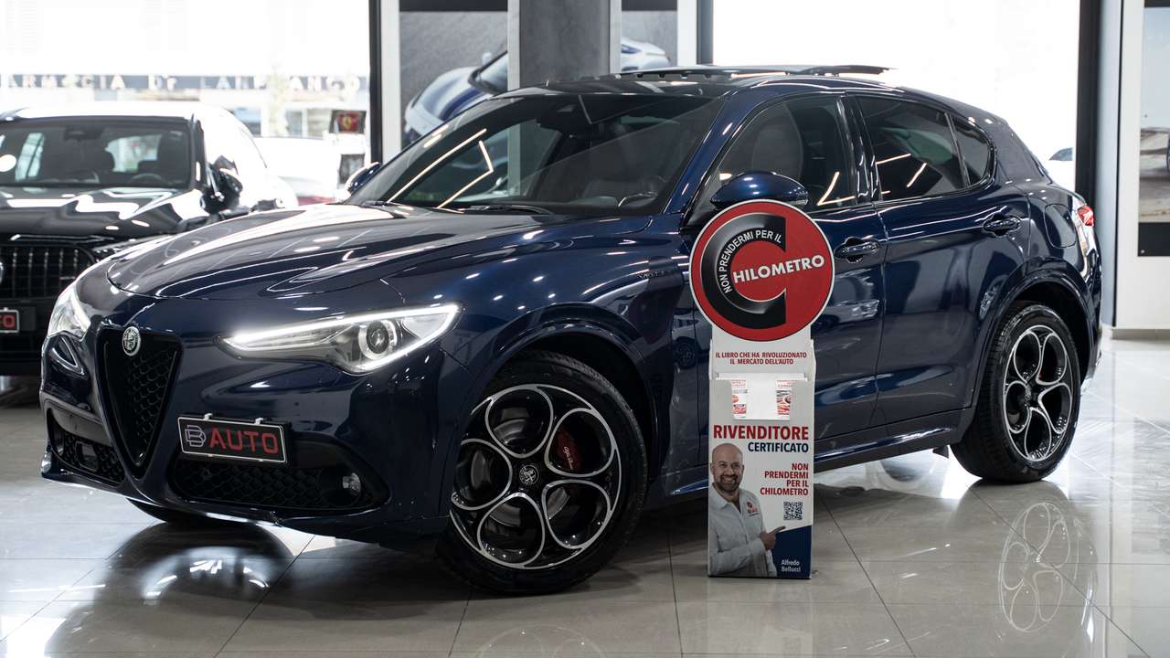 Alfa Romeo Stelvio VELOCE 2.2 T Q4 210 CV 20" TETTO NAVI PELLE AUTO FULL OPTIONAL