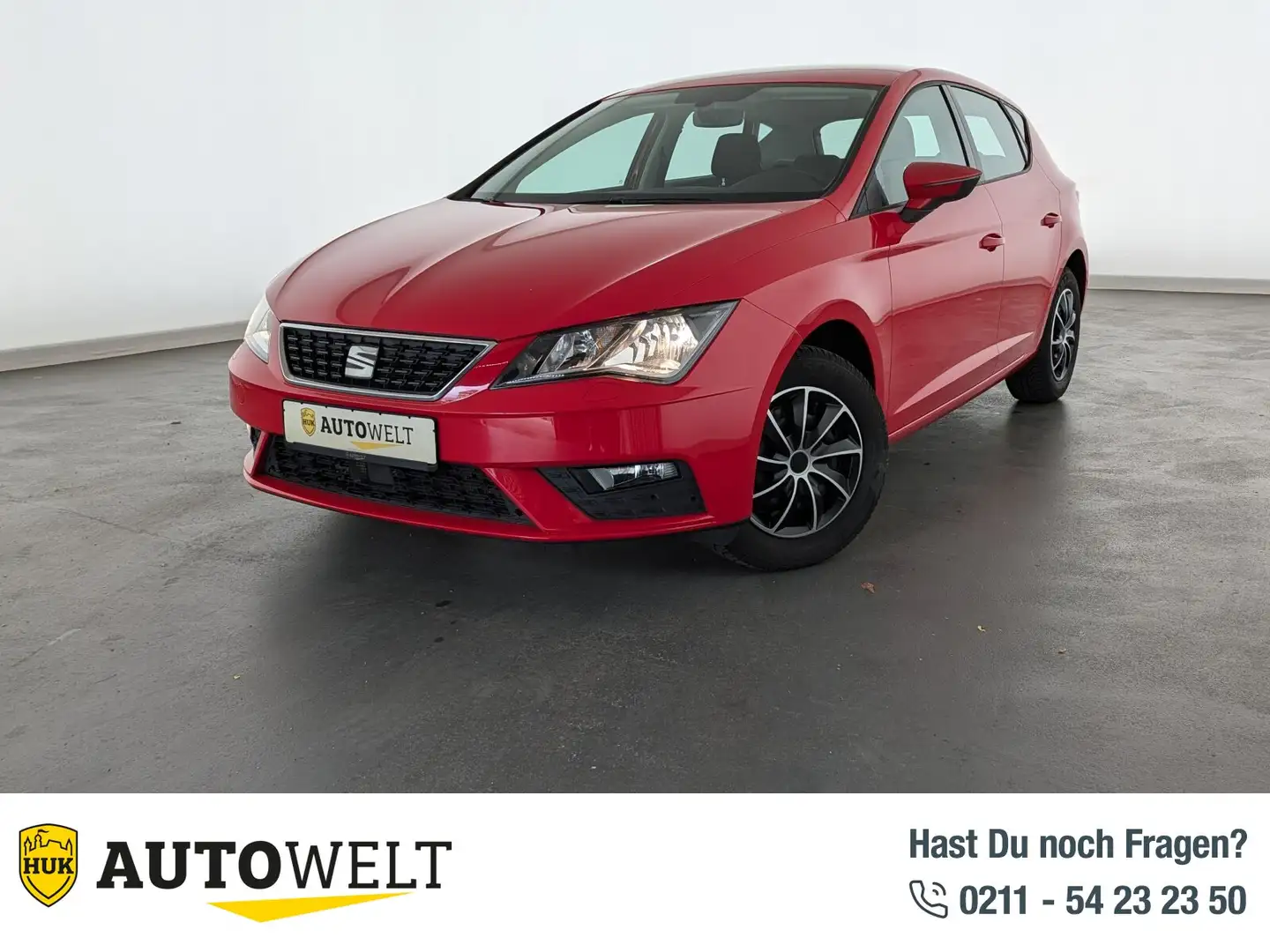 SEAT Leon Leon 1.5 TSI Style OPF NAVI+SHZ+PDC+TEMP+AWR+ Rot - 1
