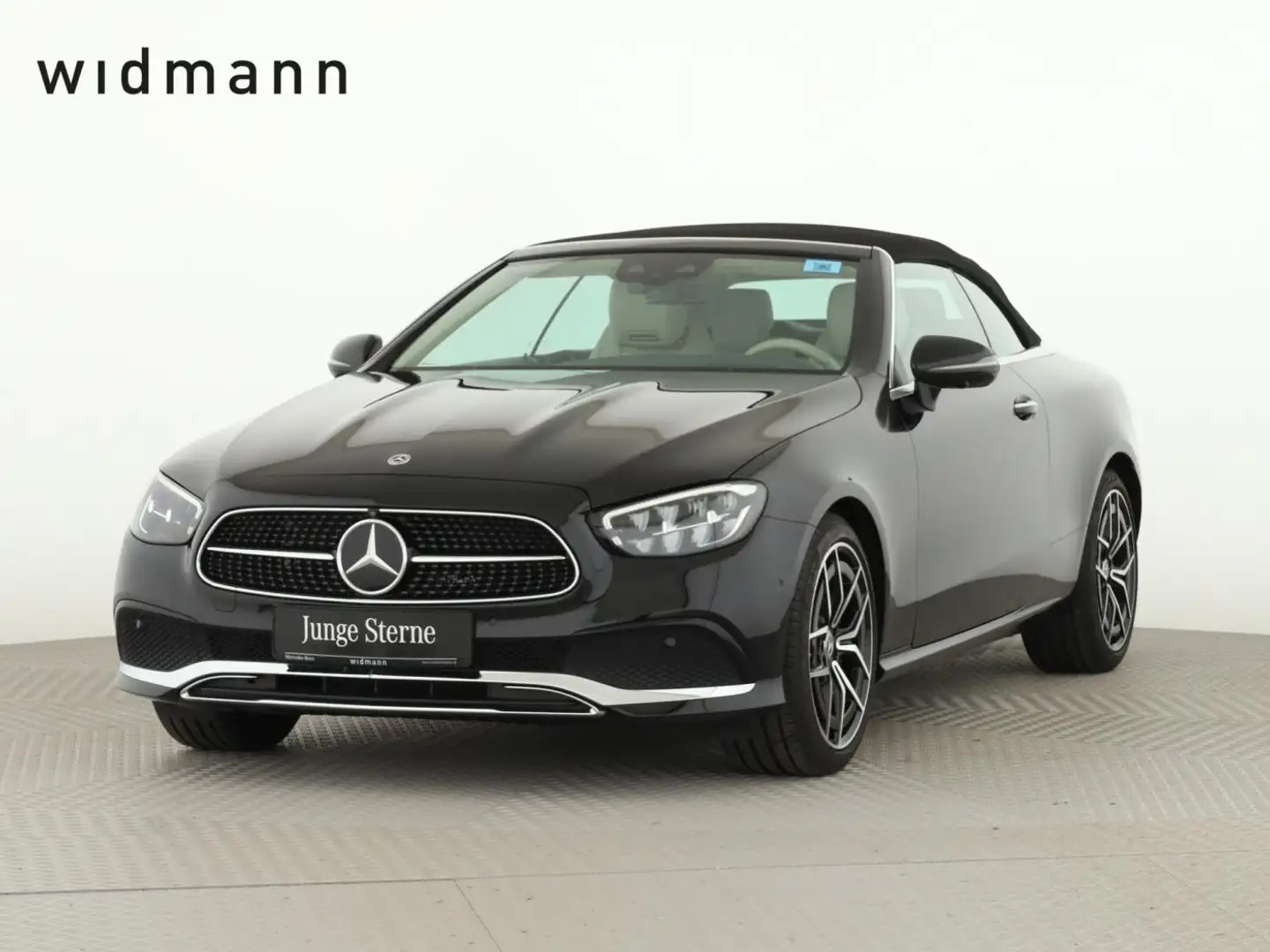 Mercedes-Benz E 200 Cabrio *Airscarf*Distronic*AHK*Burmester** Zwart - 1