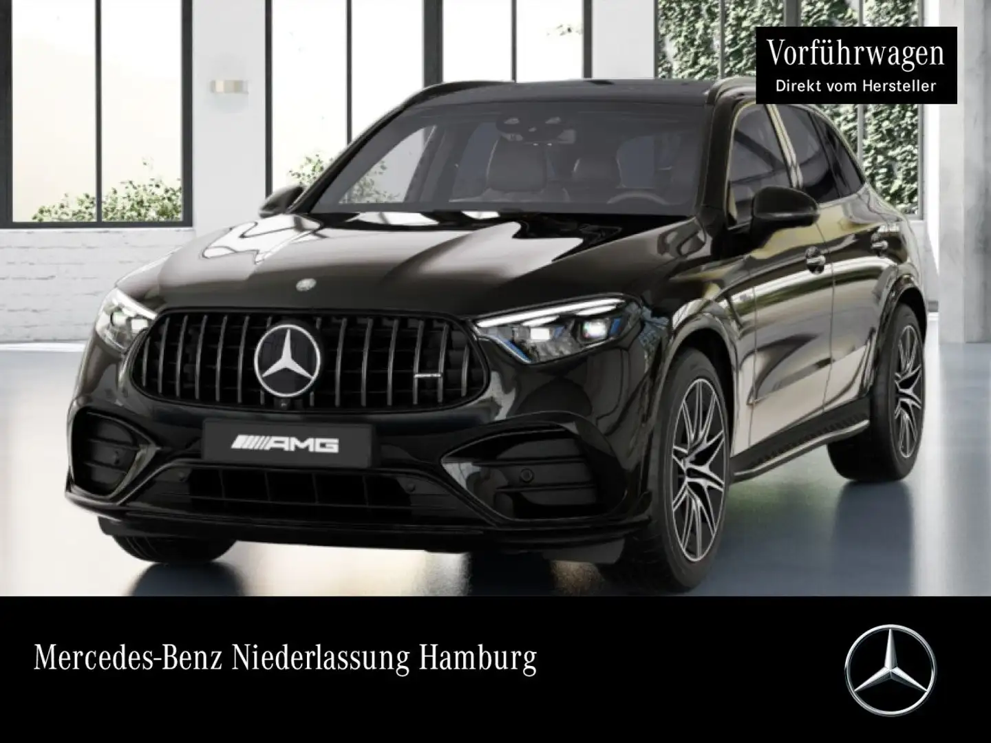 Mercedes-Benz GLC 43 AMG GLC 43 4M NIGHT+PANO+360+STHZG+BURMESTER+KEYLESS Schwarz - 1
