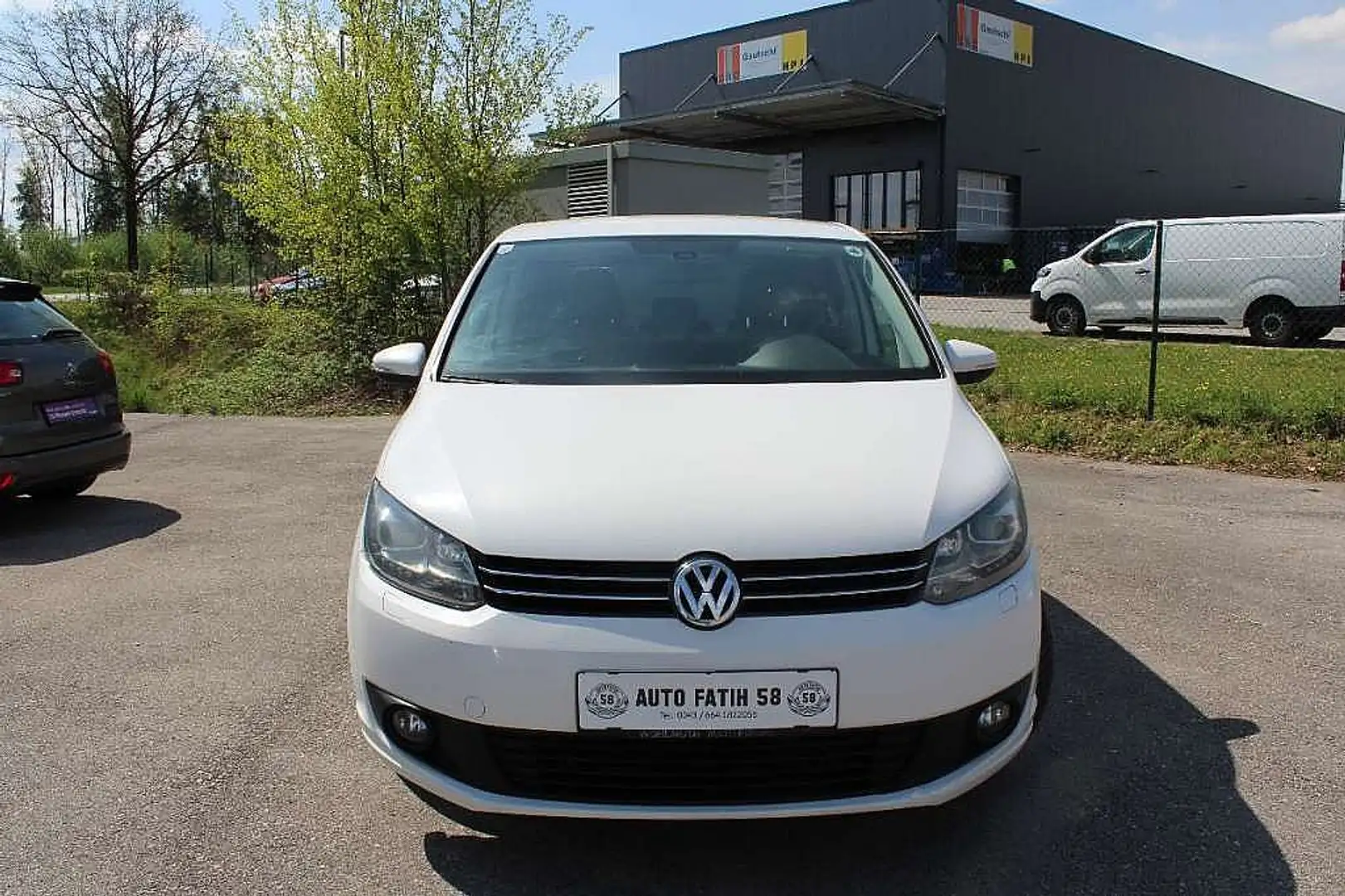 Volkswagen Touran Cool 1,6 BMT TDI DPF Blanc - 2