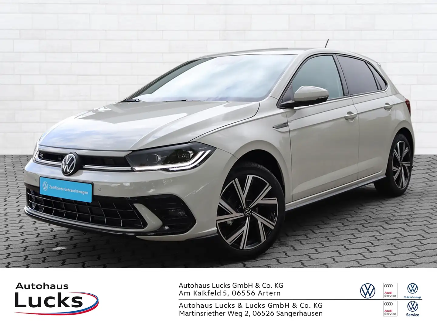 Volkswagen Polo R-Line 1.0 TSI DSG Matrix "17" Navi Kamera Grau - 2