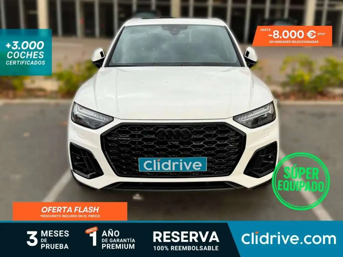 Audi Q5 50 TFSIe Black line quattro-ultra S tronic Blanco - 1