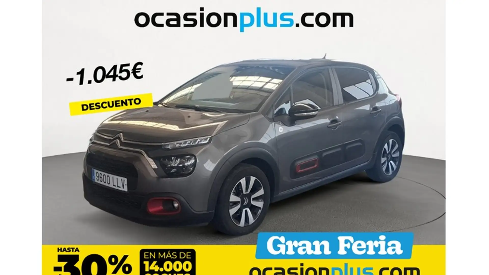 Citroen C3 1.5BlueHDi S&S C-Series 100 Gris - 1