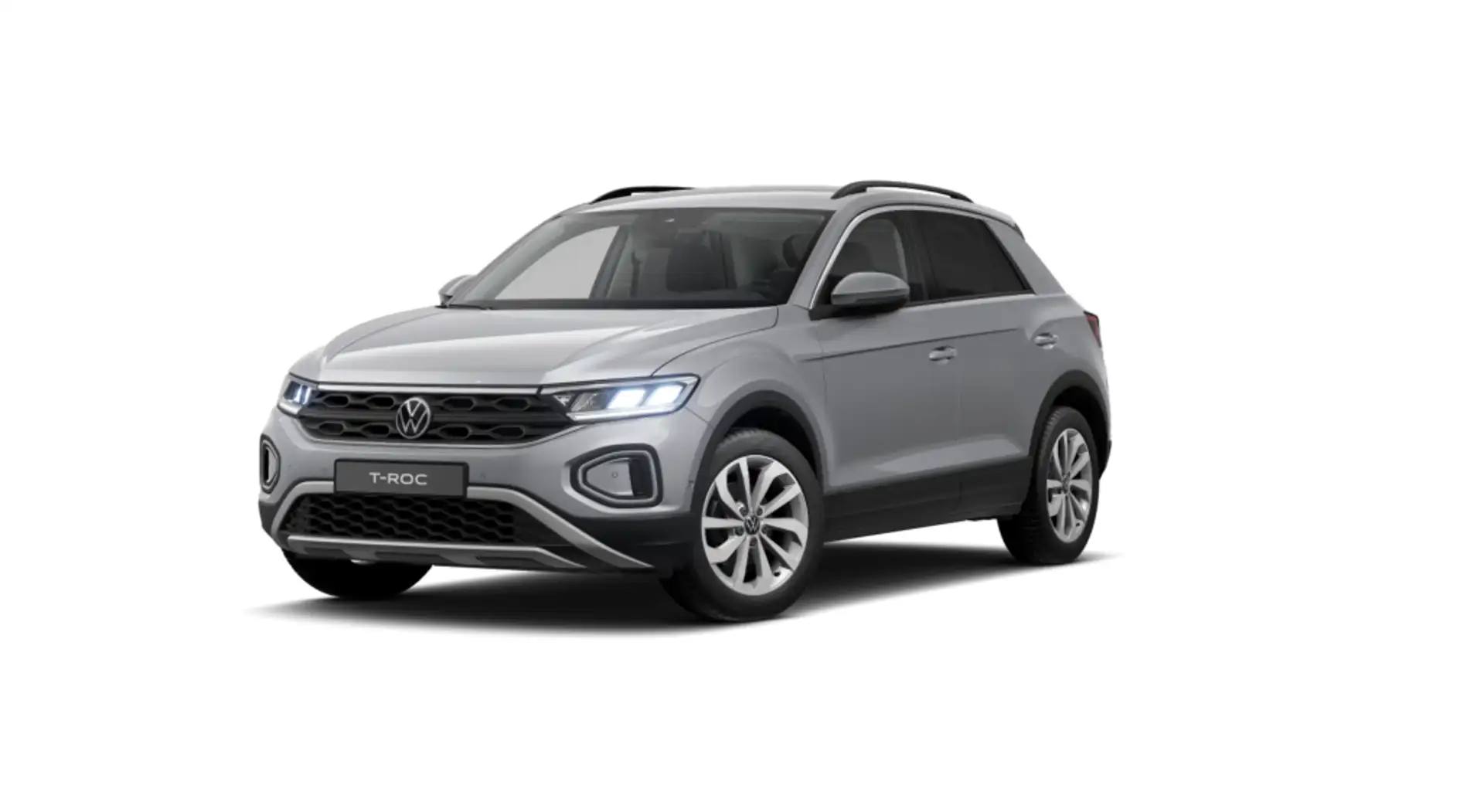 Volkswagen T-Roc 1.0 TSI Más 85kW Plateado - 1